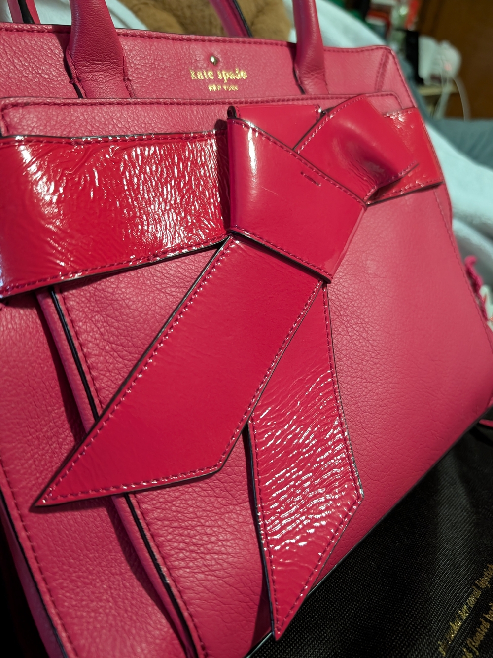 Kate Spade New York "Bow Valley Helena" Satchel - Picture 4 of 14